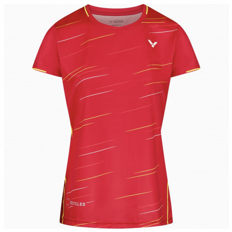 TEE-SHIRT VICTOR 24101D ROUGE FEMME