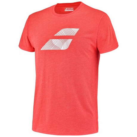 TEE-SHIRT BABOLAT EXERCISE BIG FLAG ROUGE