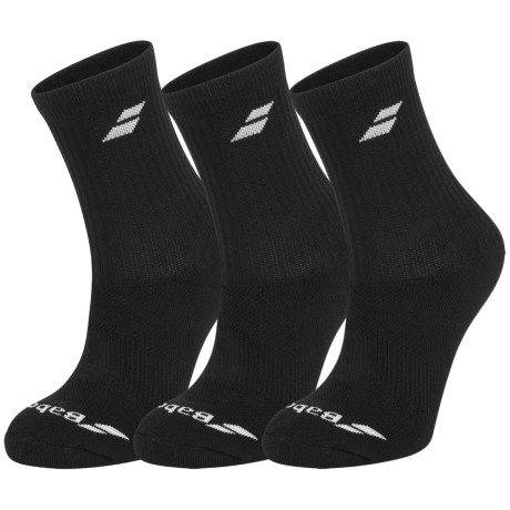 CHAUSSETTES BABOLAT NOIR JUNIOR X3