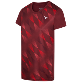 TEE-SHIRT VICTOR T-44102 D ROUGE FEMME