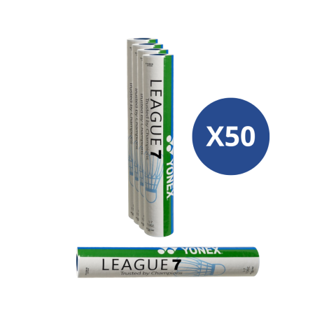 VOLANTS PLUMES YONEX LEAGUE 7 X50