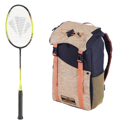 PACK : CARLTON 1500 THUNDER SHOW + BABOLAT AXS BEIGE