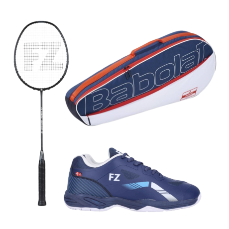 PACK :  FZ FORZA IMPULSE 10 + FZ FORZA BRACE V2 HOMME + BABOLAT RH X3 ESSENTIAL