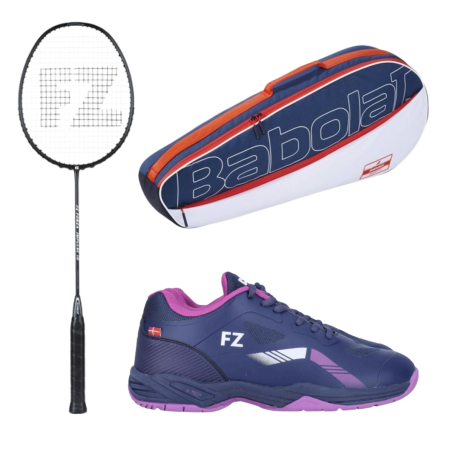 PACK : FZ FORZA IMPULSE 10 + FZ FORZA BRACE V2 FEMME + BABOLAT RH X3 ESSENTIAL